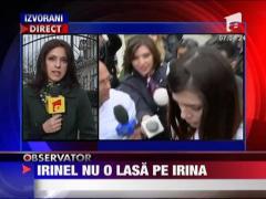 Irina a ramas la Irinel