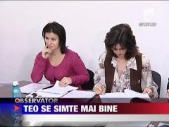 Teo Trandafir se simte mai bine