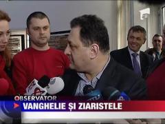 Vanghelie vrea, noaptea, acasa la jurnaliste