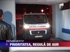 Un sofer neatent a bagat 11 oameni in spital