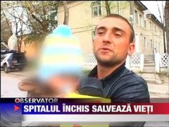 Un alt barbat a fost salvat astazi in spitalul desfiintat de la Balcesti