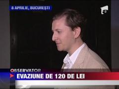 Evaziune de 120 de lei
