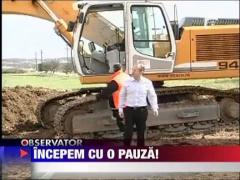 Lucrarile la Autostrada Transilvania incep cu o pauza!