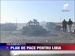 Muammar Gaddafi a acceptat o foaie de parcurs pentru incetarea conflictului din Libya
