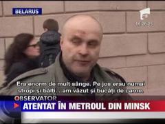 Atentat terorist la metroul din Minsk
