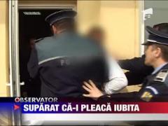 Tanara urmarita de iubitul gelos pana la aeroport