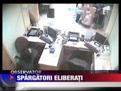 Spargatori de banci eliberati de judecatori