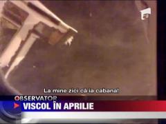 UPDATE / Blocati in varf de munte din cauza viscolului