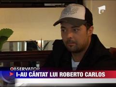 Fly Project a cantat la ziua lui Roberto Carlos!