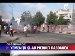 Noi tulburari violente in Yemen