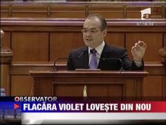 Flacara violet loveste din nou
