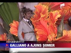 Galliano a ajuns somer