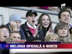 Melodia oficiala a Nuntii Regale, interpretata de George Michael