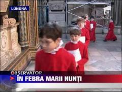 Londra, in febra marii nunti