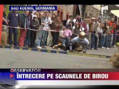 Cursa scaunelor de birou