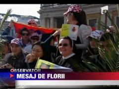 Papa Benedict, mesaj de Florii