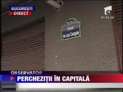 Descinderi in Bucuresti, in cautarea hotilor de masini de lux