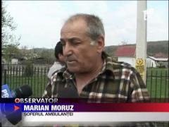 Gorj : Pacienta ranita in ambulanta!