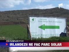 Irlandezii vor exporta energie regenerabila din Romania