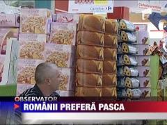 Romanii prefera pasca