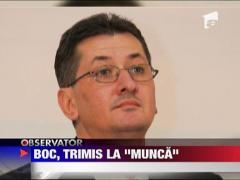 Emil Boc va face ore de munca suplimentare!