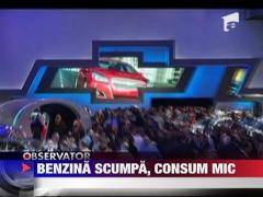 Benzina scumpa, consum mic