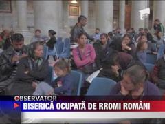 100 de rromi au ocupat cu forta biserica Bazilica San Paolo din Roma