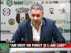 Sumudica: "Am vrut un punct si l-am castigat"