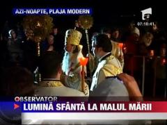 Lumina Sfanta la malul marii