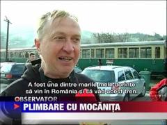 Mocanita a pornit la drum