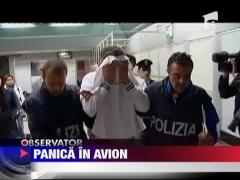 Incercare de deturnare a unei curse aviatice Paris- Roma