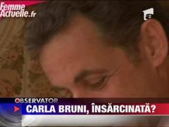 Carla Bruni, insarcinata?