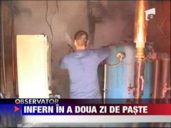Un incendiu a speriat Calarasiul