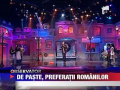 De Paste, preferatii romanilor