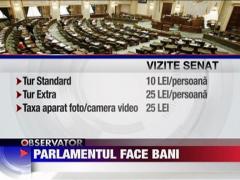 Parlamentul, obiectiv turistic