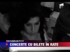 Concerte cu bilete in rate
