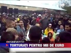 Torturati de Clanul Sportivilor pentru mii de euro