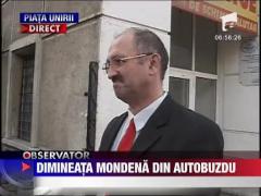 Dimineata mondena din autobuz