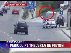 IMAGINI SOCANTE! Accident grav pe trecerea de pietoni