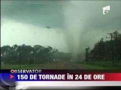 150 de tornade ucigase in SUA