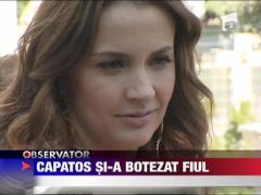 Dan Capatos si-a botezat fiul