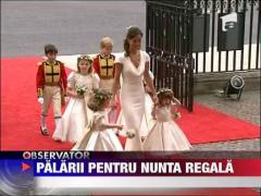 Galerie de palarii ciudate la nunta regala