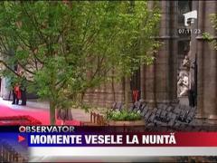 Momente vesele la nunta regala