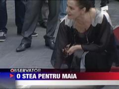 Maia Morgestern are steaua ei pe Aleea Celebritatilor