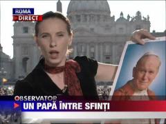 Un Papa intre sfinti