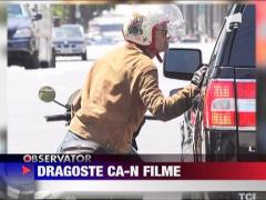 Olivier Martinez si Halle Berry, romantici in trafic