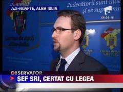 Seful SRI Alba, retinut de procurori