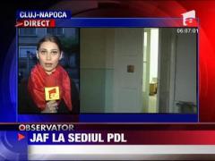 Sediul PDL din Cluj-Napoca a fost pradat de hoti