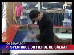 Spectacol cu fierul de calcat
