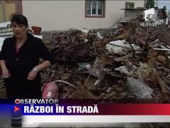 Bataie cu bate si pietre intre doua clanuri din Buftea ‎